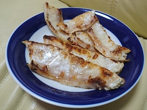 【釣り魚料理】チヌのハラスの塩麹漬け焼き